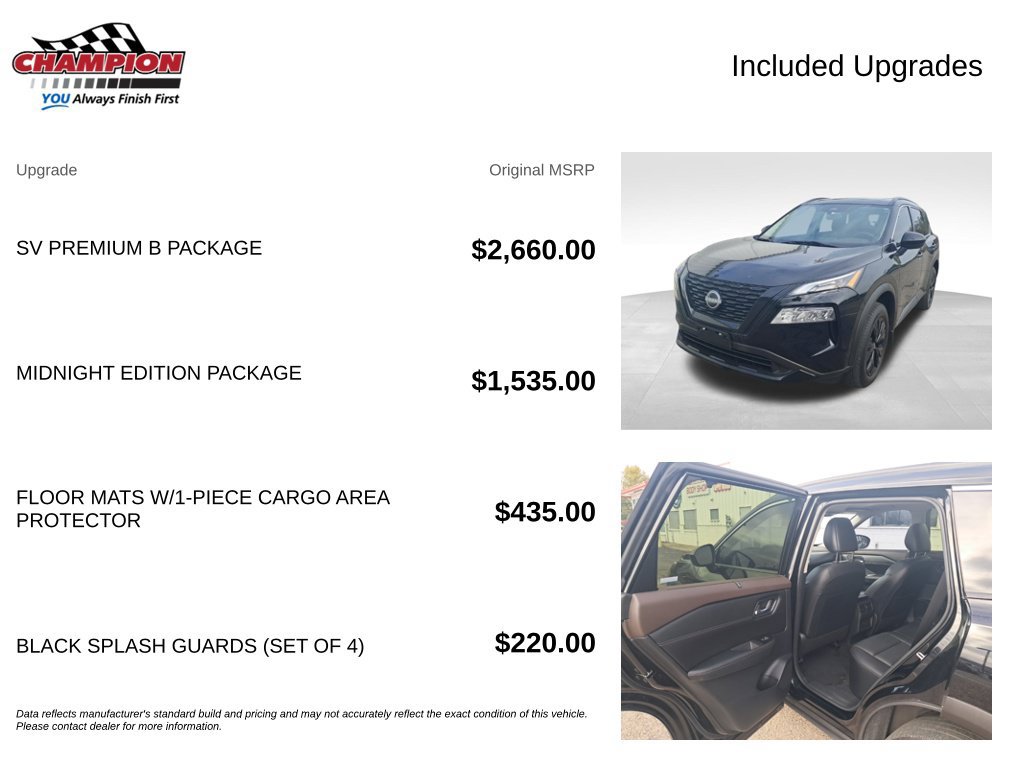 Used 2023 Nissan Rogue SV w/ SV Premium B Package AWD/4WD image 7