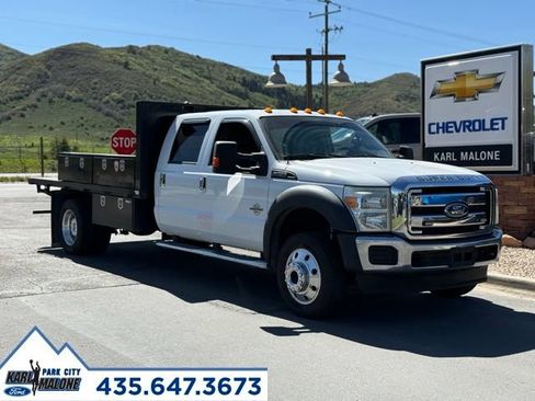 Used 2016 Ford F550 4x4 Crew Cab Super Duty w/ Power Equipment Group image 6
