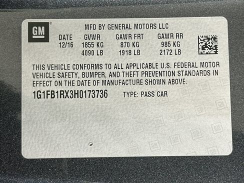 Used 2017 Chevrolet Camaro LT RWD image 33