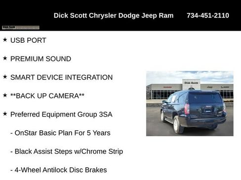 Used 2018 GMC Yukon SLE w/ Convenience Package AWD/4WD image 16