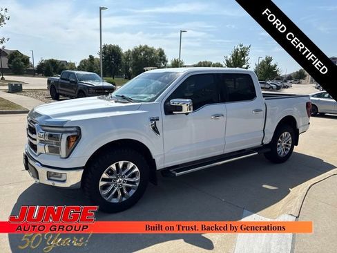 Certified 2024 Ford F150 Lariat w/ Equipment Group 502A High AWD/4WD image 2