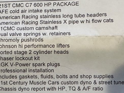 Used 2014 Chevrolet Corvette Stingray Coupe w/ 3LT Preferred Equipment Group image 8