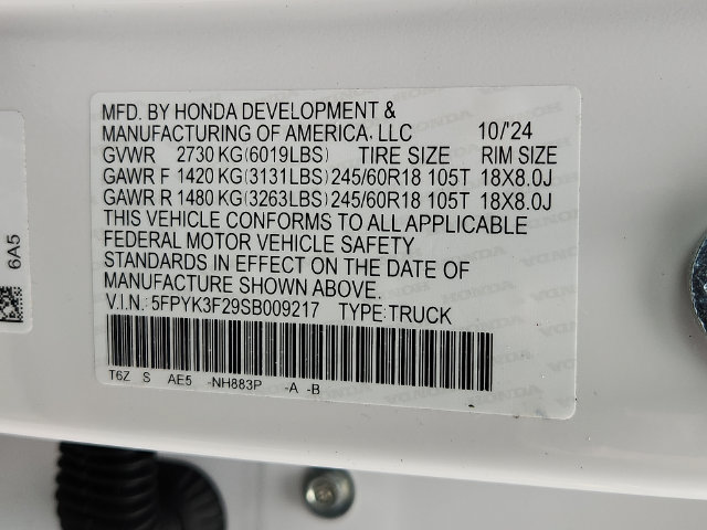 Used 2025 Honda Ridgeline Sport+ image 26