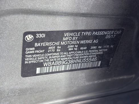 Used 2017 BMW 330i Sedan RWD image 30