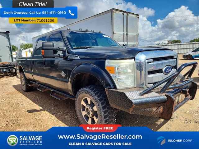 Used 2014 Ford F350 Lariat w/ Lariat Interior Package AWD/4WD image 5