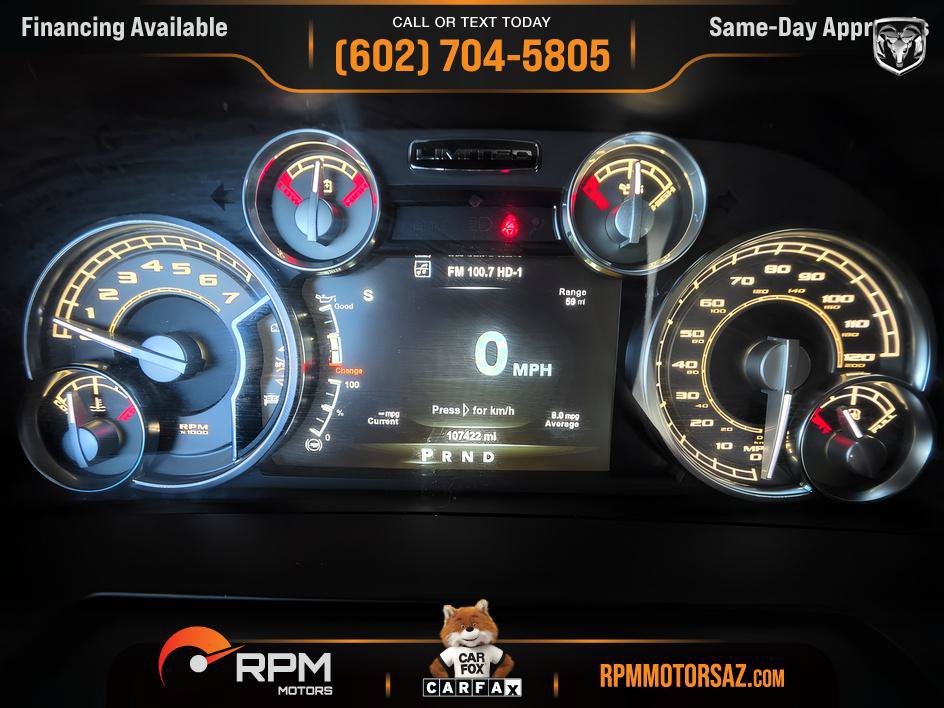 Used 2017 RAM 1500 Limited AWD/4WD image 14