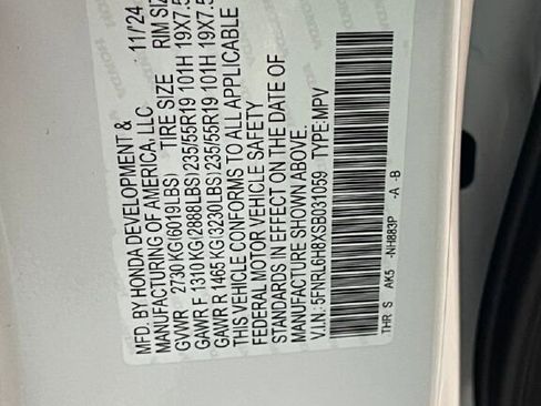 Certified 2025 Honda Odyssey Touring image 35