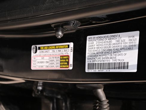 Used 2026 Honda Ridgeline RTL image 18