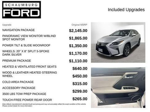 Used 2019 Lexus RX 350 AWD w/ Navigation Package image 4