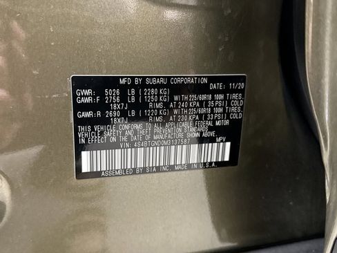 Used 2021 Subaru Outback Limited XT w/ Popular Package #2 AWD/4WD image 25