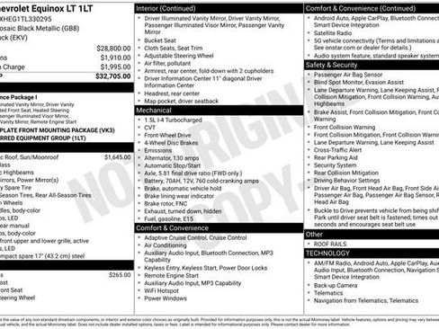 Used 2026 Chevrolet Equinox LT FWD image 15