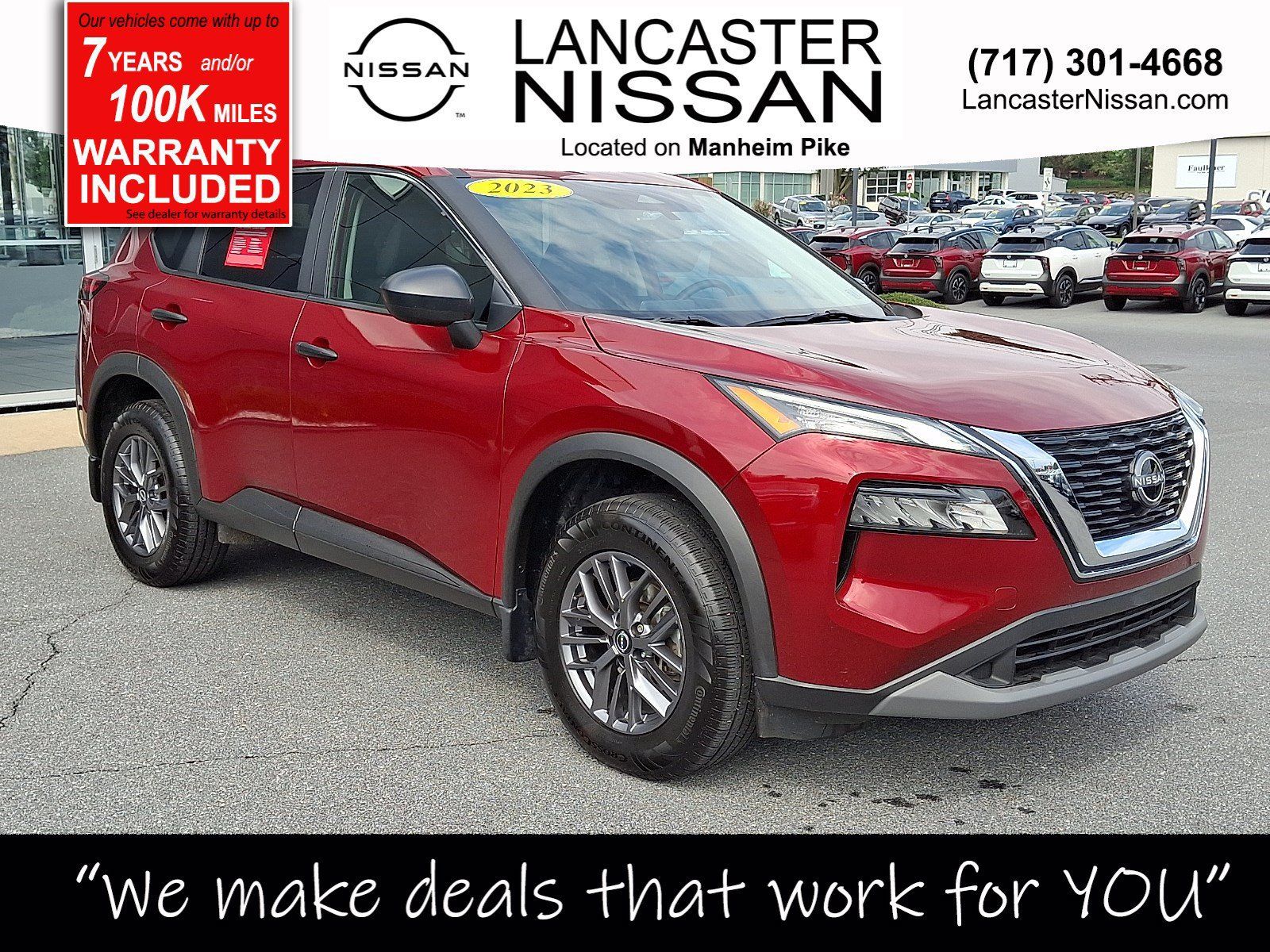 Certified 2023 Nissan Rogue S AWD/4WD image 1
