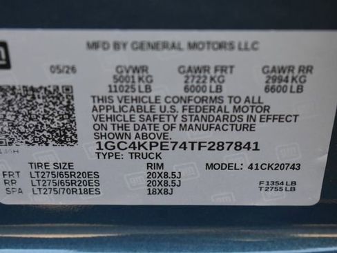 New 2026 Chevrolet Silverado 2500 LTZ w/ Trail Boss Package AWD/4WD image 44