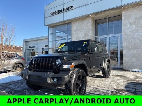 Used 2022 Jeep Wrangler Unlimited Sport image 3