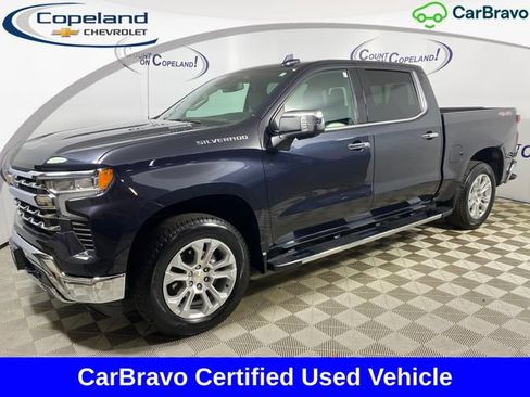 Certified 2023 Chevrolet Silverado 1500 LTZ w/ LTZ Premium Package AWD/4WD image 1