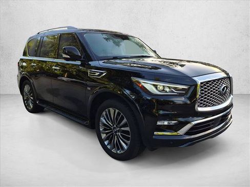 Used 2020 INFINITI QX80 Luxe w/ 22" Wheel Package RWD image 3
