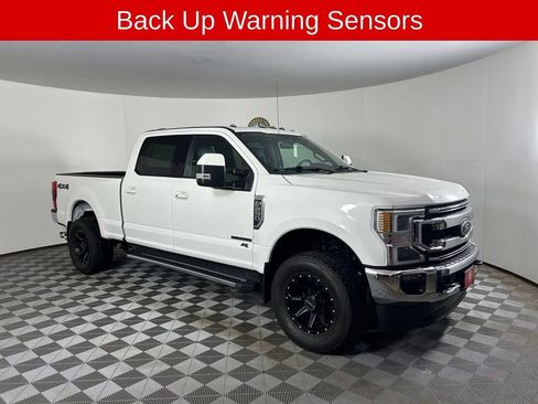 Used 2021 Ford F250 Lariat w/ Lariat Ultimate Package AWD/4WD image 16