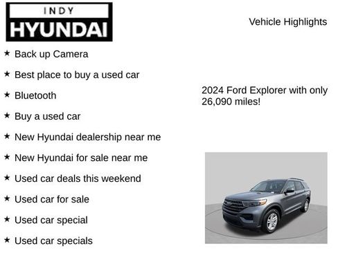 Used 2024 Ford Explorer XLT AWD/4WD image 7