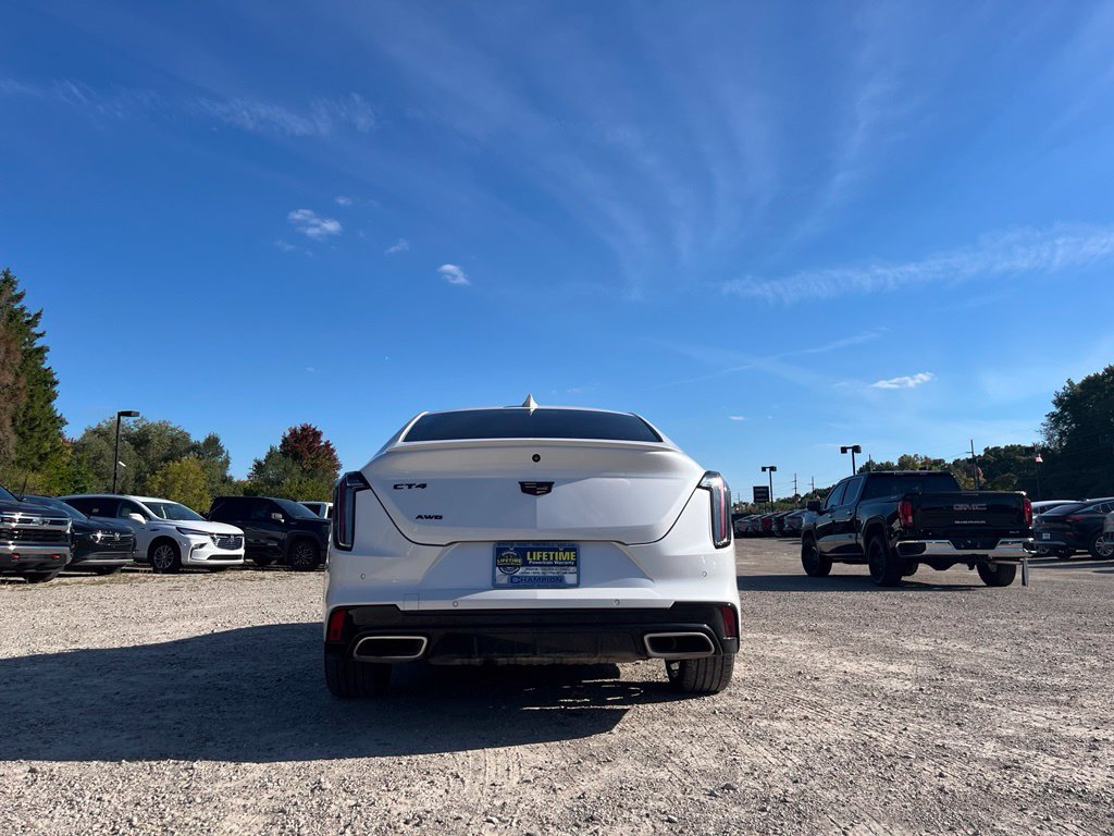 Used 2021 Cadillac CT4 Sport w/ Technology Package AWD/4WD image 9