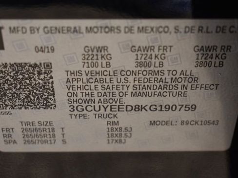 Certified 2019 Chevrolet Silverado 1500 RST w/ All-Star Edition image 35