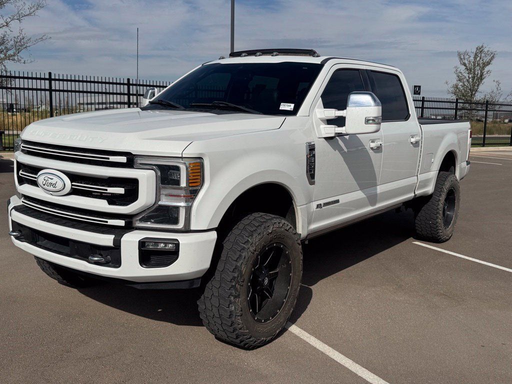 Used 2022 Ford F350 Platinum w/ FX4 Off-Road Package AWD/4WD image 1