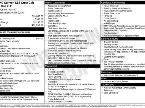 Used 2020 GMC Canyon SLE image 41