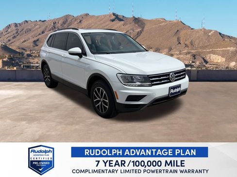 Used 2021 Volkswagen Tiguan SE w/ Panoramic Sunroof Package image 8