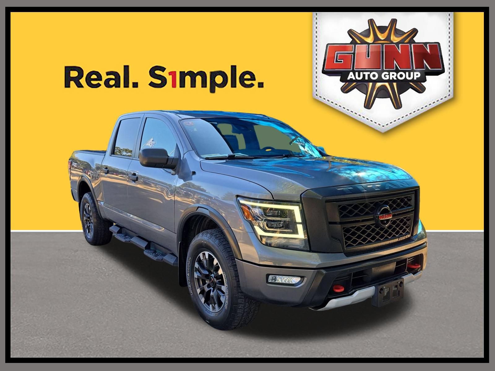 Used 2021 Nissan Titan PRO-4X w/ Off Road Protection Package AWD/4WD image 1