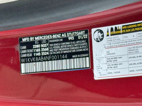 Used 2022 Mercedes-Benz SL 55 AMG 4MATIC image 46