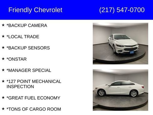 Certified 2018 Chevrolet Malibu LT FWD image 6