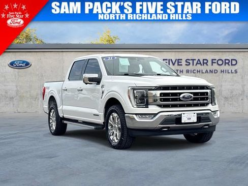 Used 2021 Ford F150 Lariat w/ Equipment Group 502A High AWD/4WD image 1