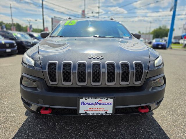 Used 2015 Jeep Cherokee Trailhawk w/ Cold Weather Group AWD/4WD image 9
