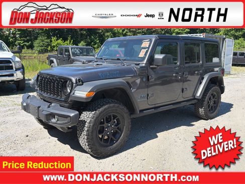 Used 2025 Jeep Wrangler Unlimited Sport S 4xe AWD/4WD image 1