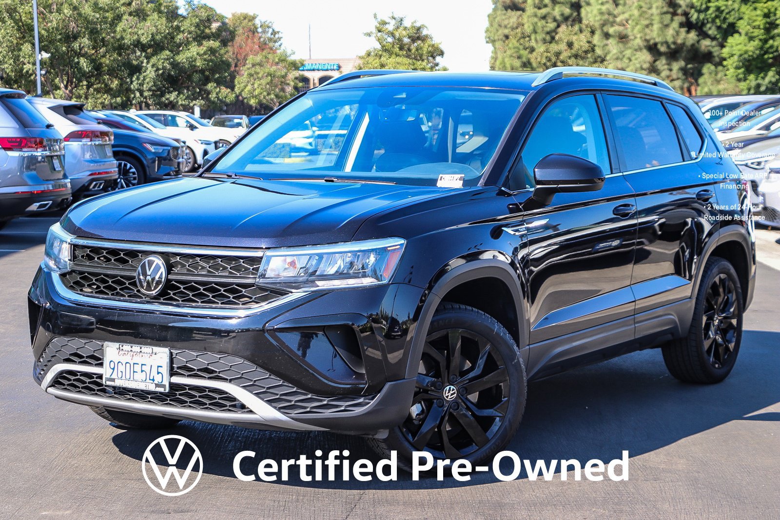 Certified 2023 Volkswagen Taos SE w/ Panoramic Sunroof Package FWD image 1