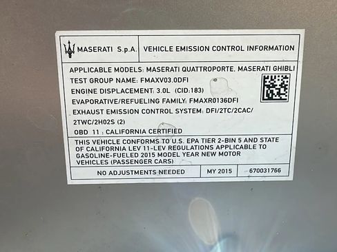 Used 2015 Maserati Ghibli S Q4 image 13