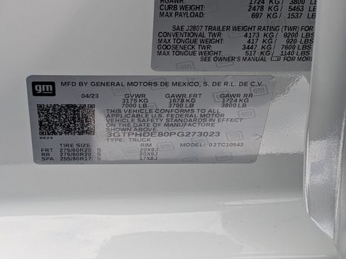 Used 2023 GMC Sierra 1500 SLT w/ SLT Premium Package RWD image 43
