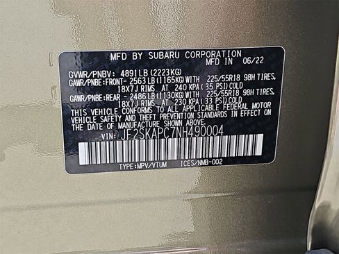 Used 2022 Subaru Forester Limited w/ Popular Package #3 image 39