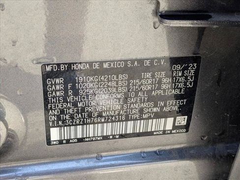 Used 2024 Honda HR-V EX-L image 25