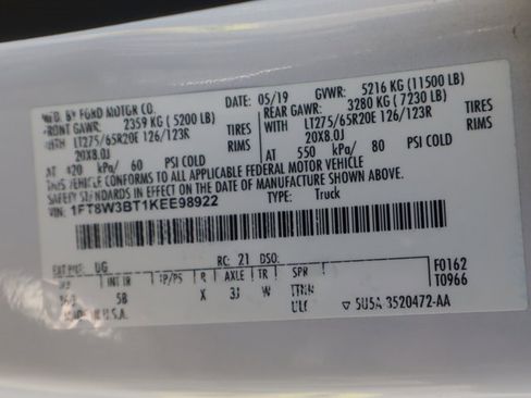 Used 2019 Ford F350 Lariat w/ Lariat Value Package image 60