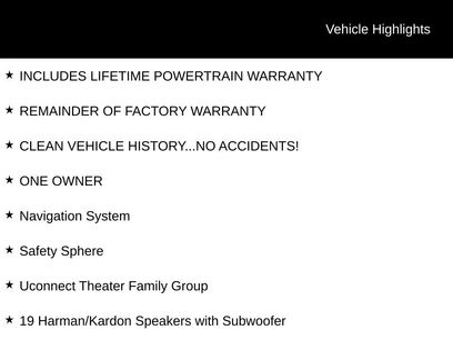 Used 2025 Chrysler Pacifica Limited w/ Uconnect Theater Family Group