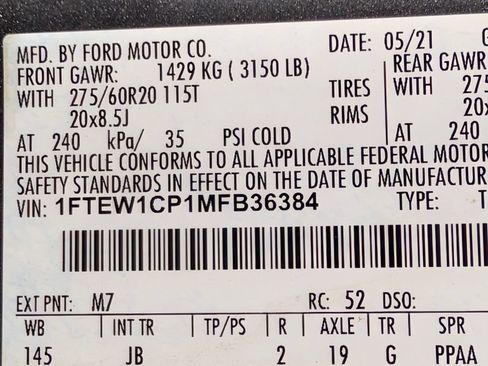 Used 2021 Ford F150 XL w/ STX Appearance Package RWD image 26
