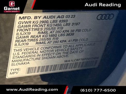 Certified 2023 Audi Q7 2.0T Premium Plus w/ Premium Plus Package AWD/4WD image 27