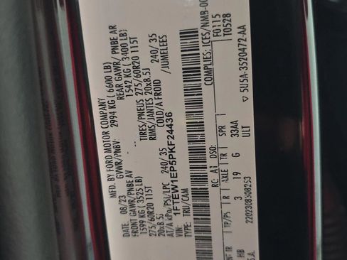 Used 2023 Ford F150 Lariat w/ Equipment Group 502A High image 19