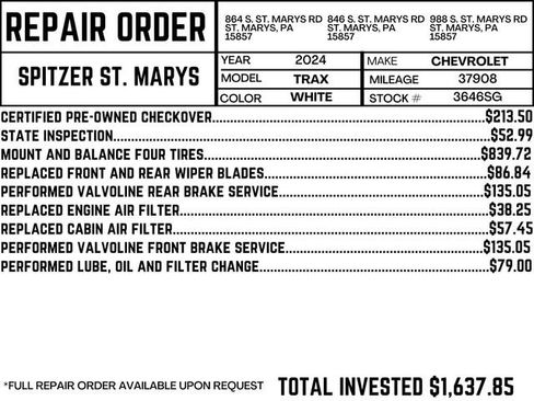 Used 2024 Chevrolet Trax LT image 4