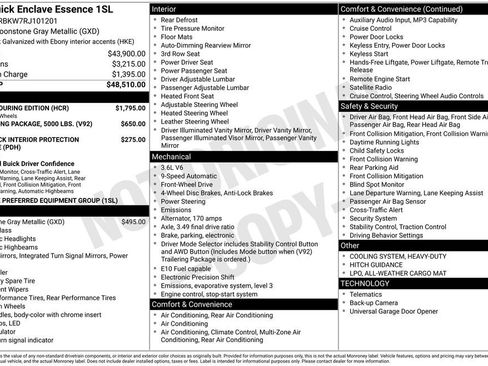 Used 2024 Buick Enclave Essence w/ Sport Touring Edition FWD image 41
