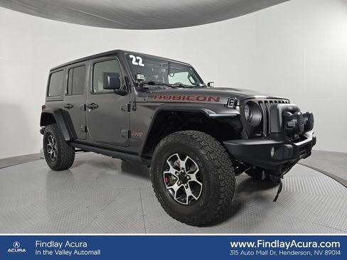 Used 2022 Jeep Wrangler Unlimited Rubicon AWD/4WD image 1