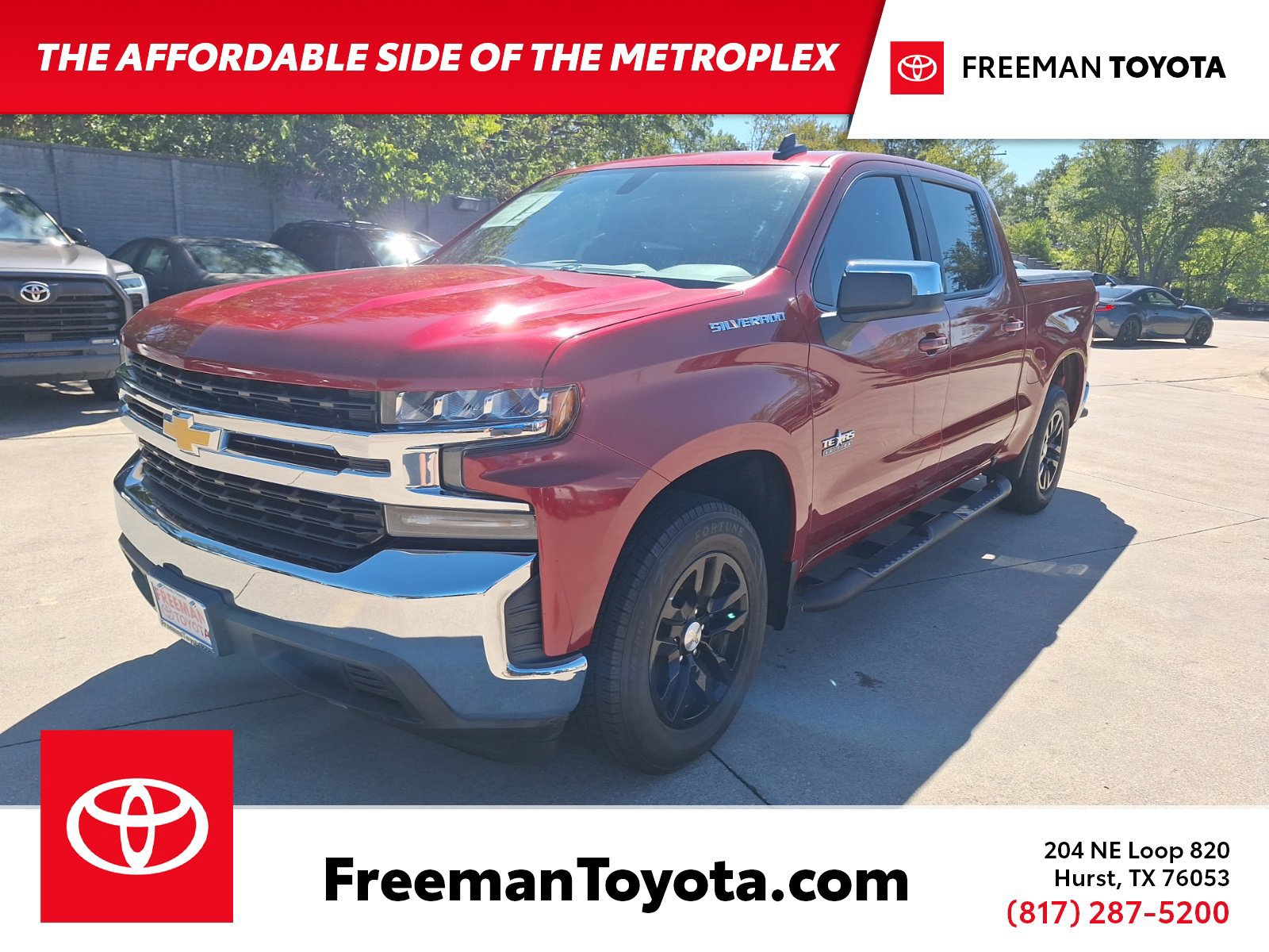 Used 2019 Chevrolet Silverado 1500 LT w/ Texas Edition RWD image 1