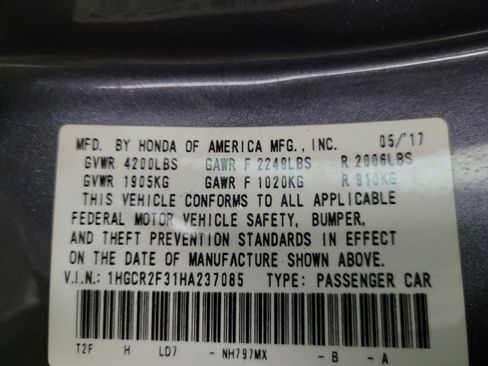 Used 2017 Honda Accord LX image 33