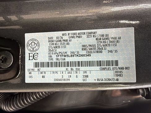 Used 2026 Ford F150 Lariat AWD/4WD image 46