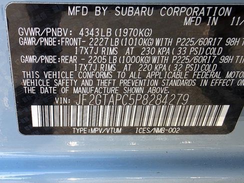 Used 2023 Subaru Crosstrek 2.0i Premium image 34